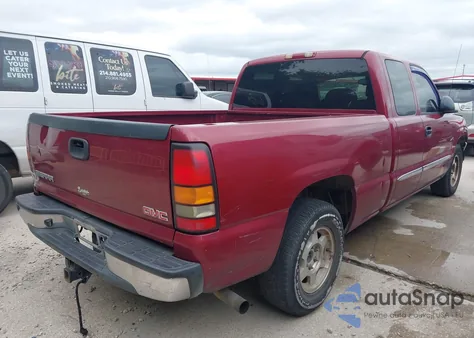 2004 GMC Sierra 1500 Sle z USA, uszkodzony, nr VIN 1GTEC19T74Z333393